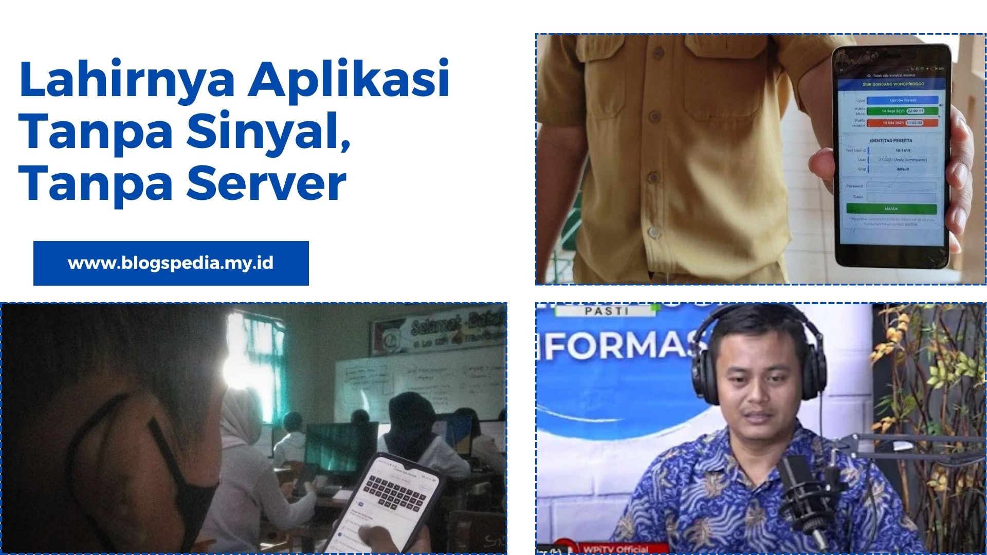 aplikasi tanpa sinyal tanpa server